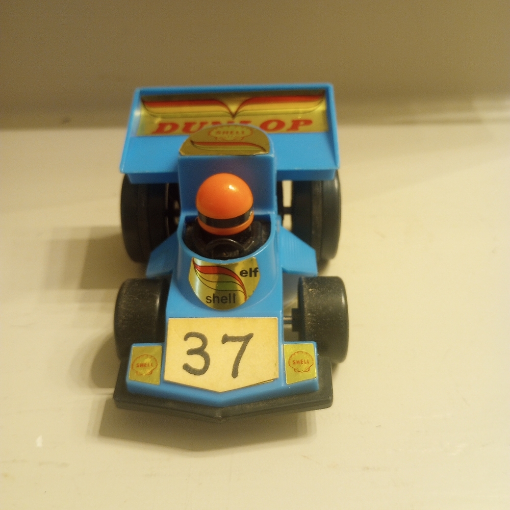 Dunlop 1980's Vintage Shell Elf Formula 1 mini race car
